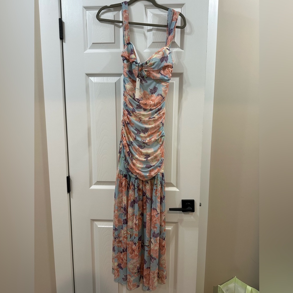 Promesa Multicolor Floral Maxi Dress